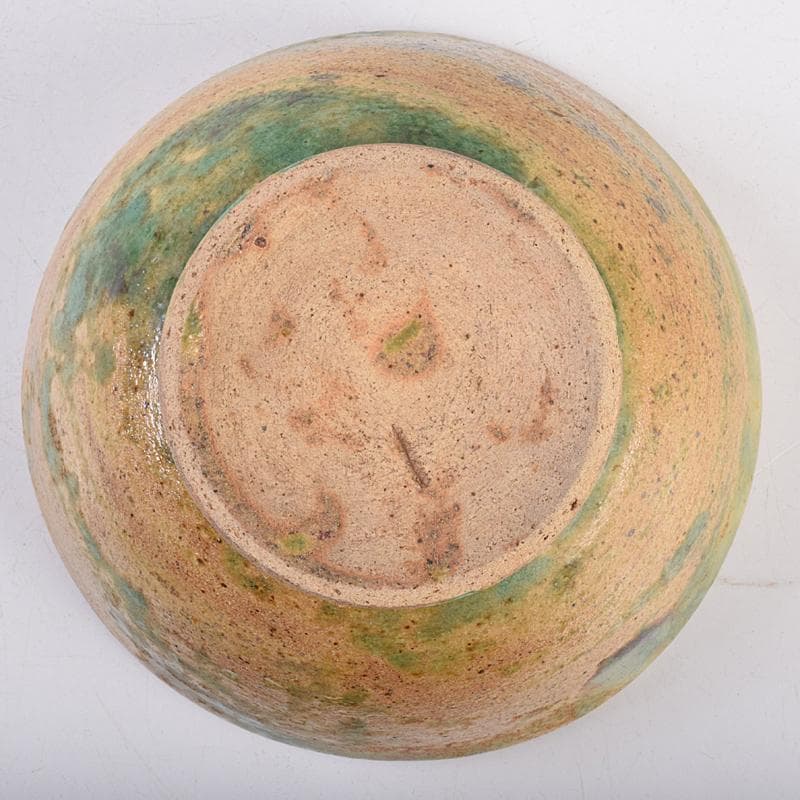 桂又三郎極め　伊賀焼　古伊賀　藤堂伊賀　初代　岡本定八作　水呑茶碗　VR8895