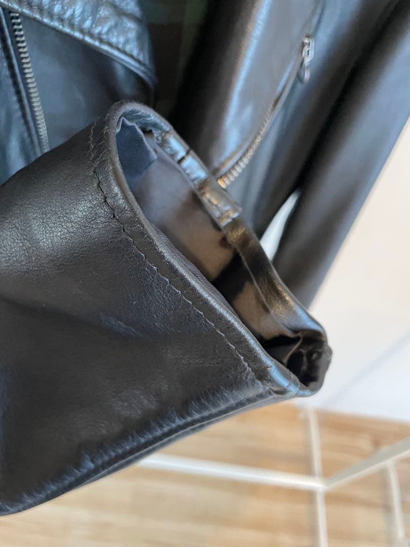 あ　supreme schott ダブル ライダース ジャケット