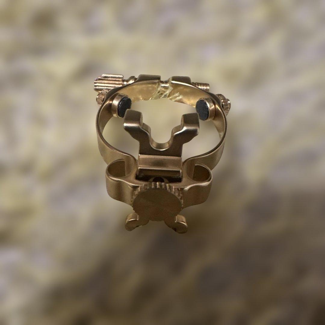 専用JLV Sound アルトサックス リガチャーメタル用艶消し