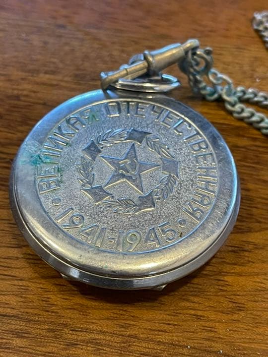 ソ連　上級将校　懐中時計