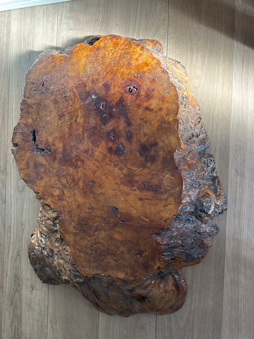 アンティークの飾り木 73cm x 53cm x 9cm