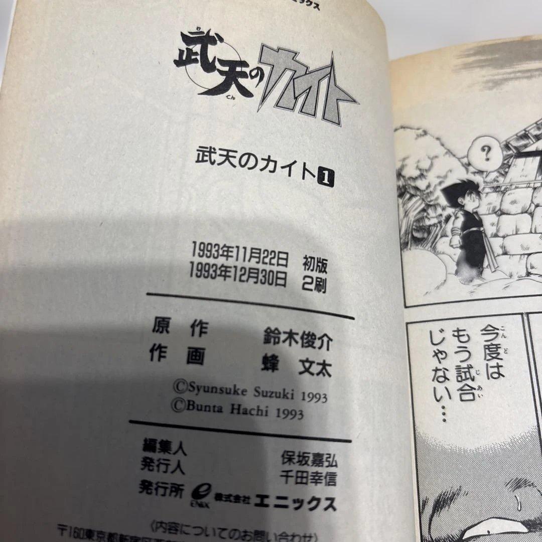 武天のカイト 1巻 2巻 セット【初版あり】