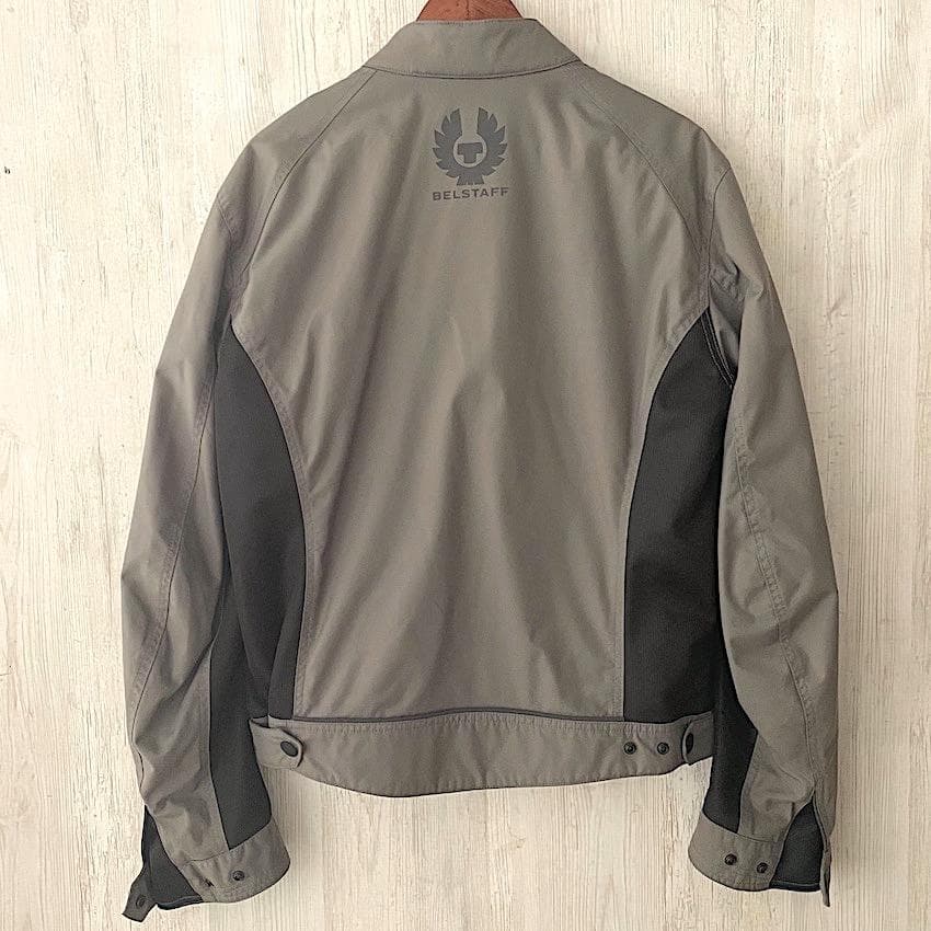 試着のみ美品　Belstaffメッシュ切替ライダーズXL　5点パッド付