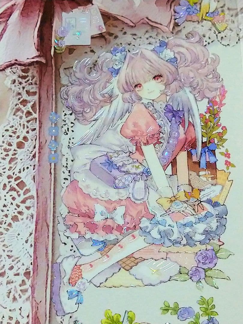 ✩完売御礼✩J1695＃天际信使(贝壳光)Shine切り売り海外人物マステ女の子