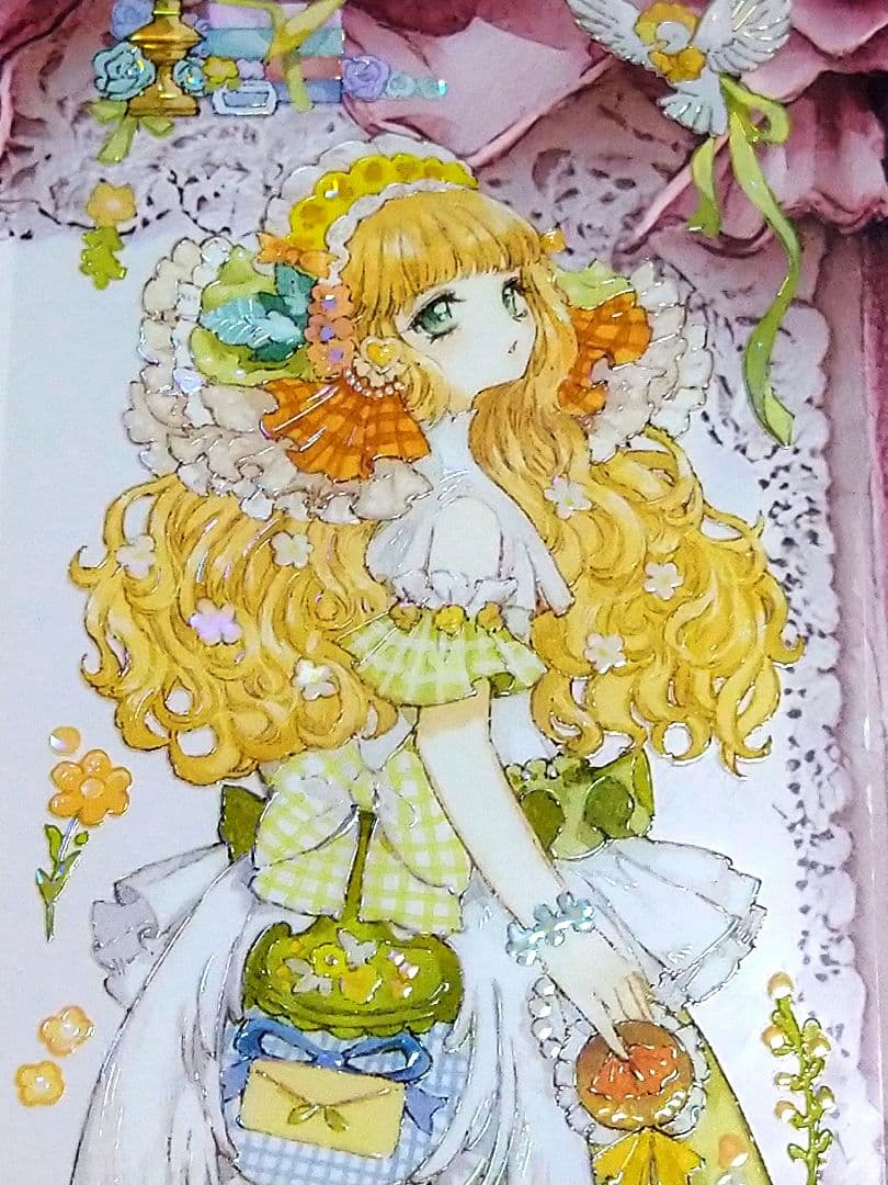 ✩完売御礼✩J1695＃天际信使(贝壳光)Shine切り売り海外人物マステ女の子