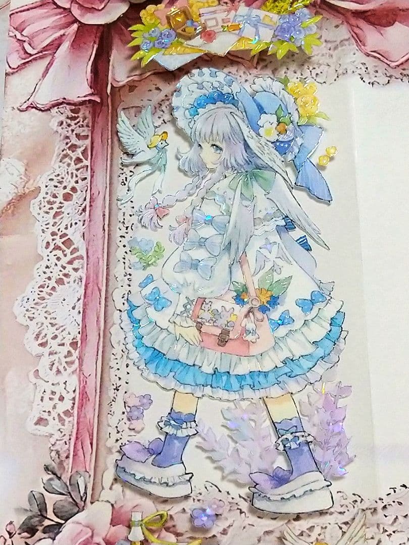 ✩完売御礼✩J1695＃天际信使(贝壳光)Shine切り売り海外人物マステ女の子