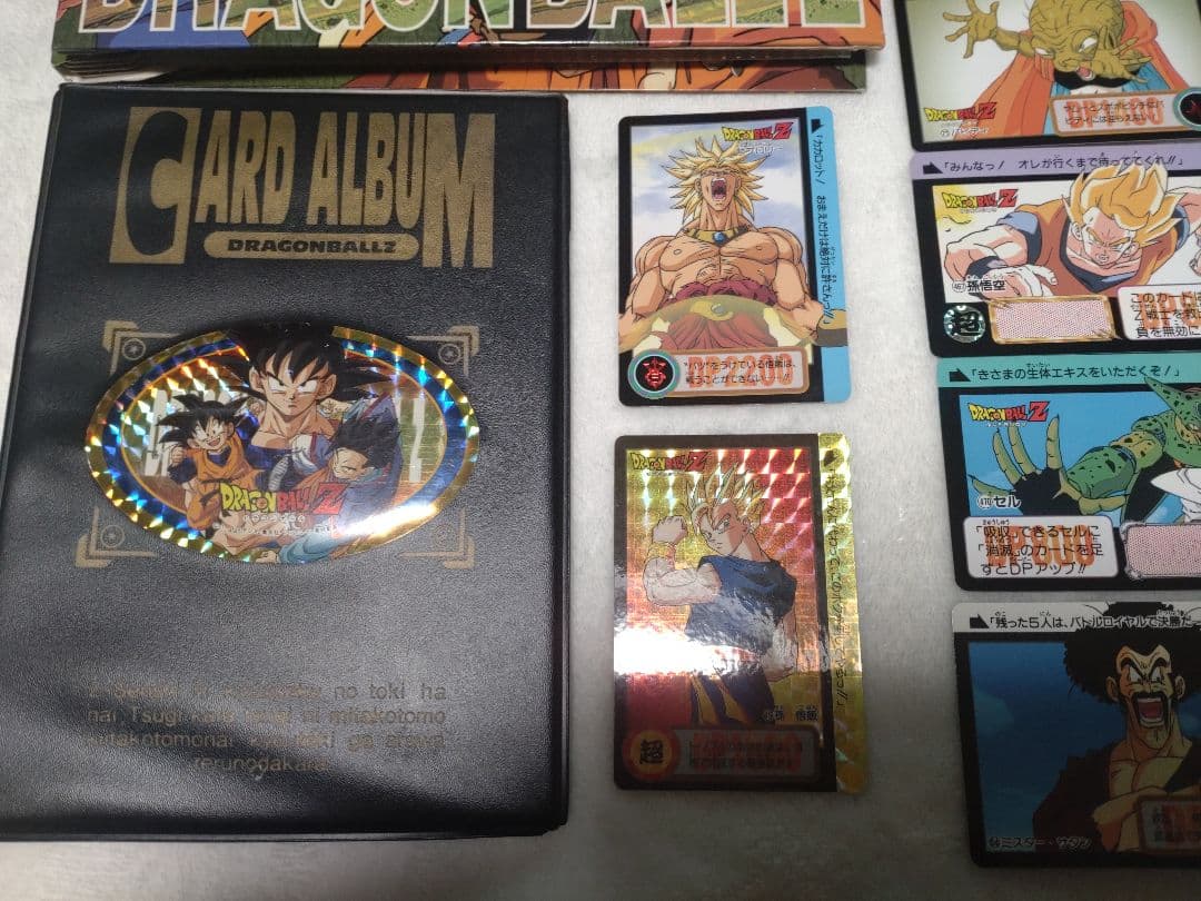 希少　ドラゴンボールZ　カードダス　てれびでんわ　バンプレカード　カードアルバム