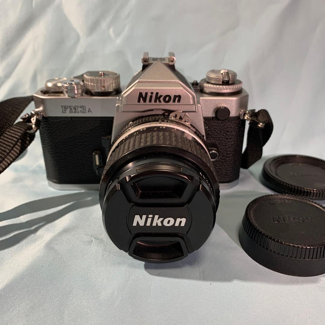 D*.様 【おまけ付き】Nikon FM3A 一眼レフカメラ シルバー 35mm