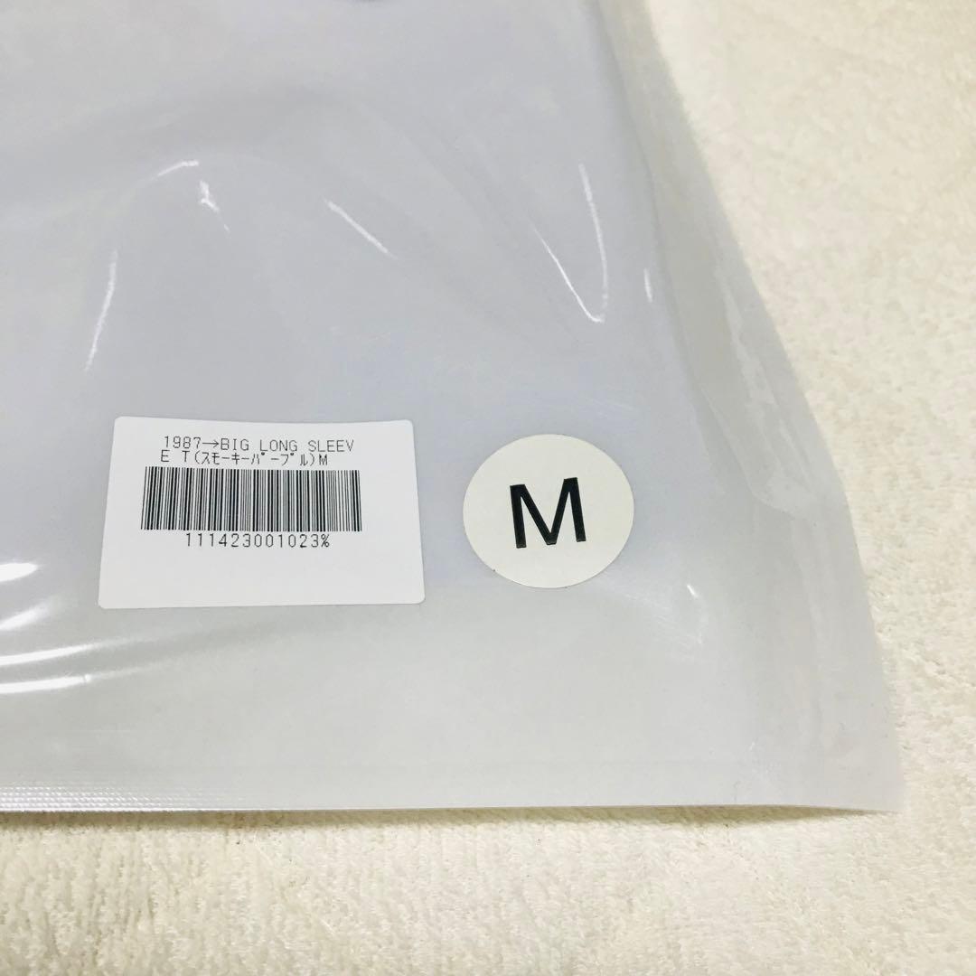 ♦︎新品・未使用品♦︎スピッツオンライン限定♦︎1987→ロングTシャツ♦︎M♦︎パープル