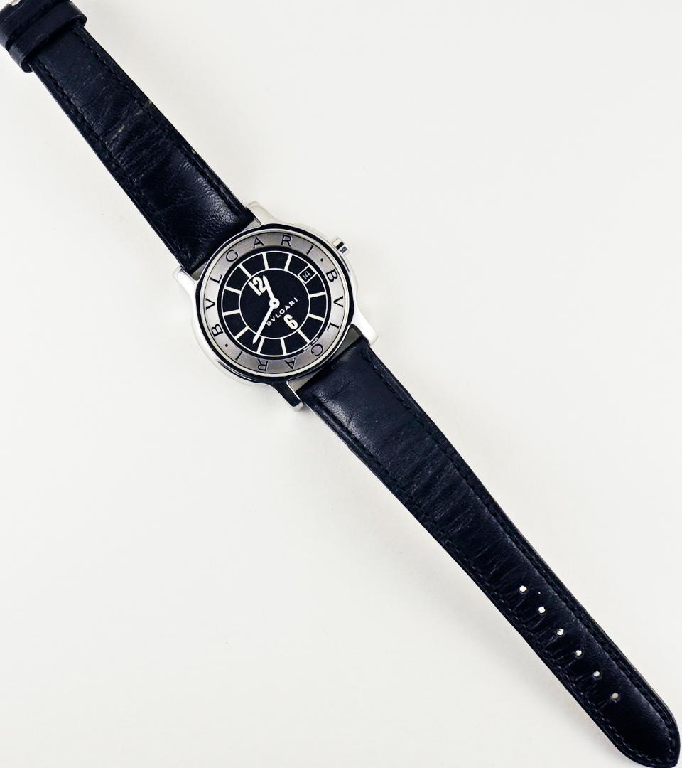 BVLGARI ソロテンポ 型番ST35S シリアルD20411 メンズ腕時計