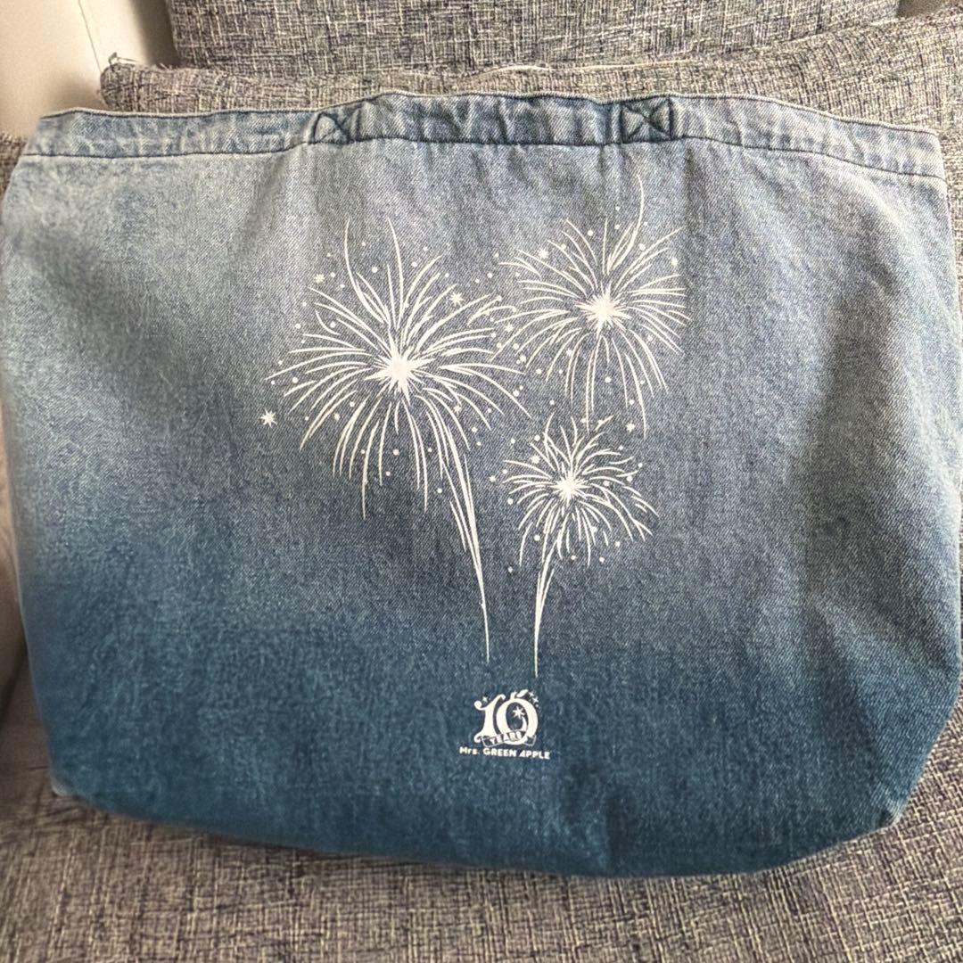 Mrs. GREEN APPLE フィヨルド デニムバッグ
