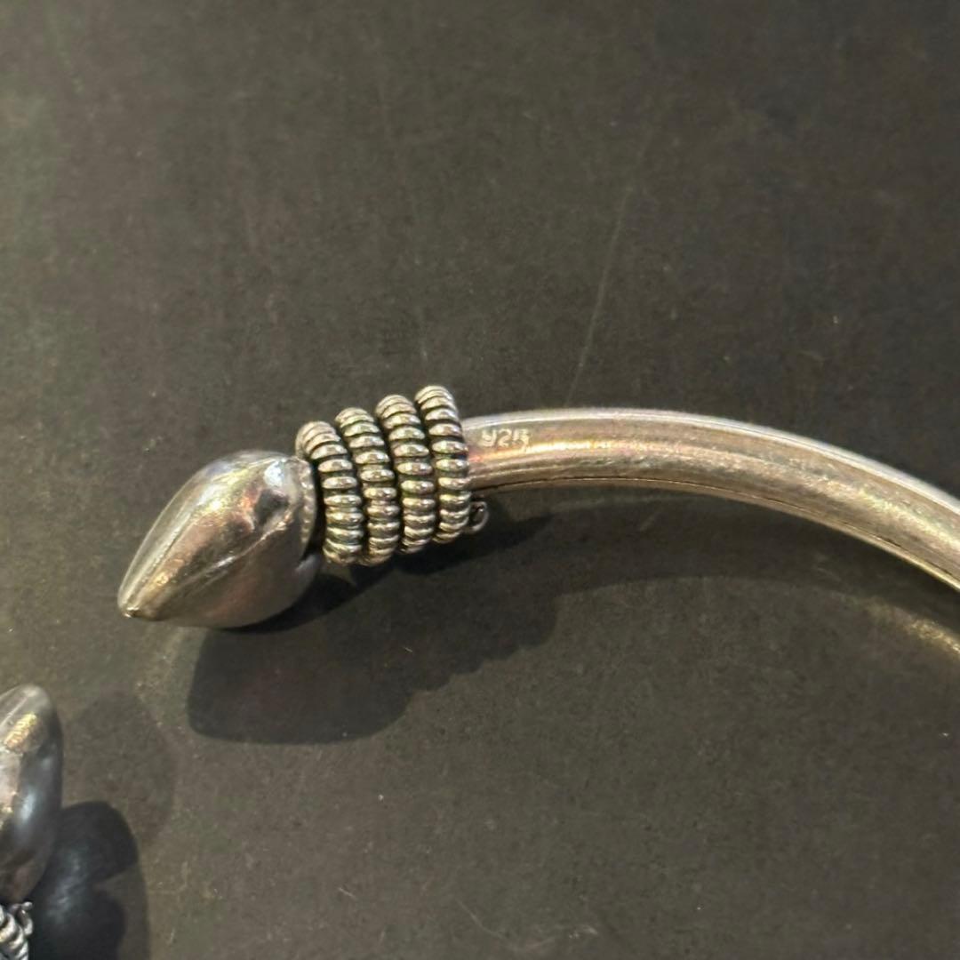 専用　SILVER925 HEART DESIGN BANGLE/シルバー