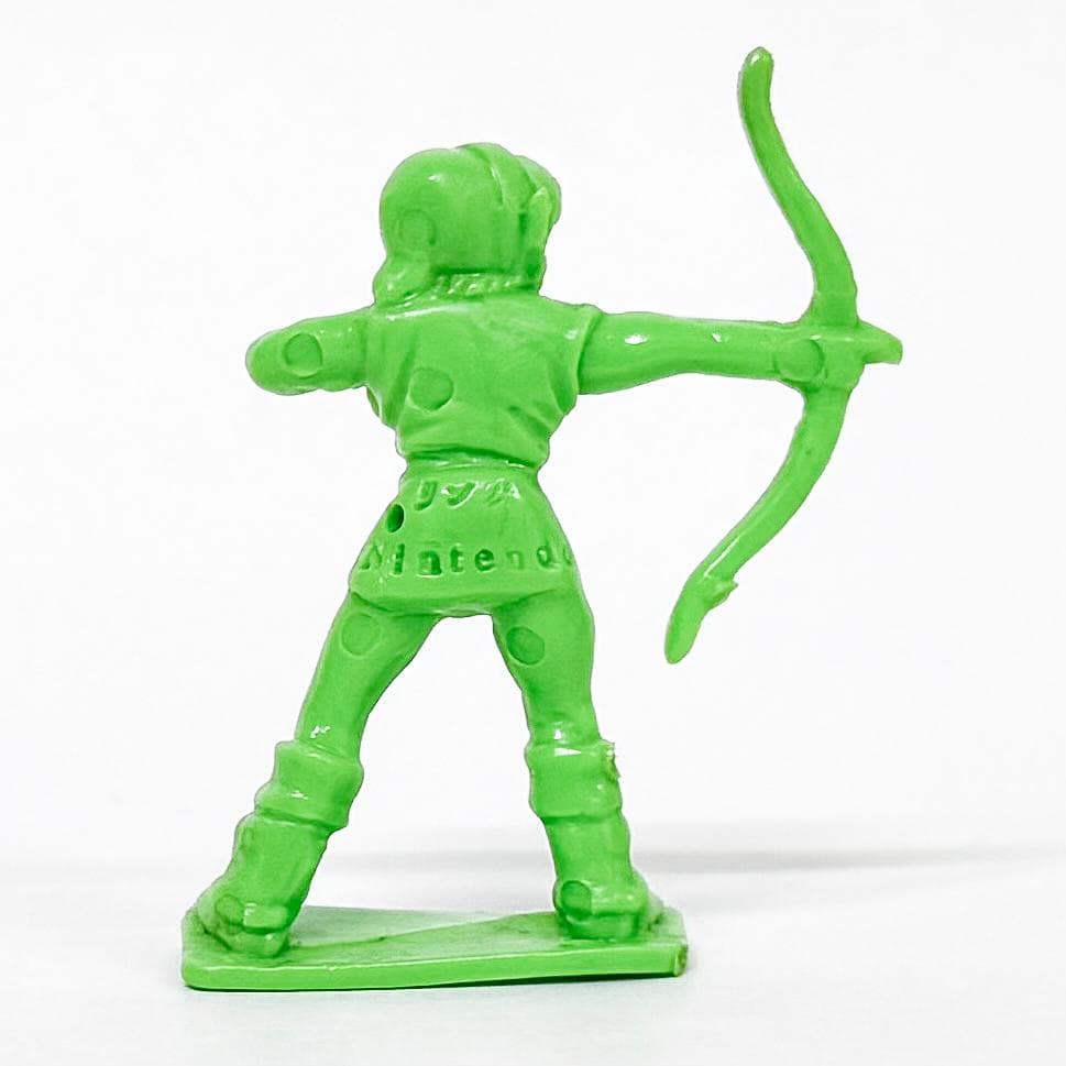 ゼルダの伝説　リンク　プラ製　フィギュア　弓矢