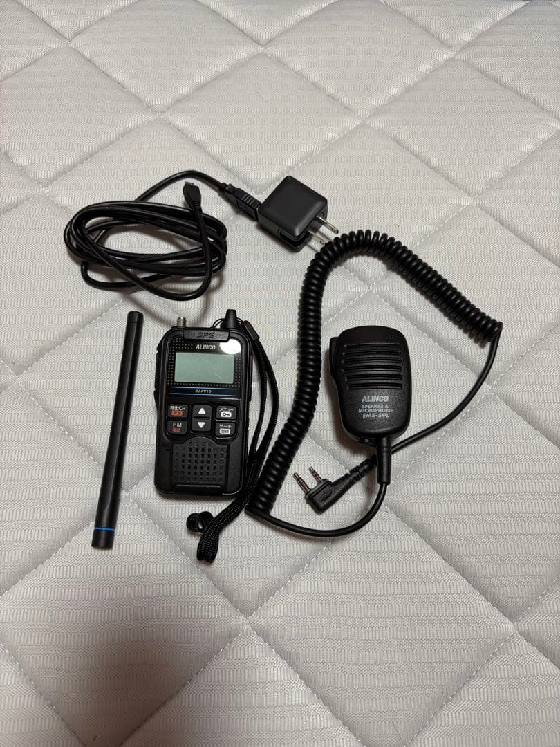 ALINCO DJ-PV1D 受信機 GPS機能付き