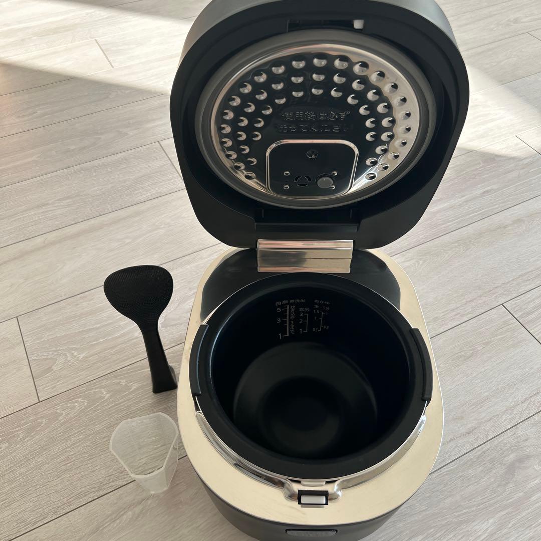 m SHARP KS-HF10B 炊飯器 IH 5.5合 しゃもじ付