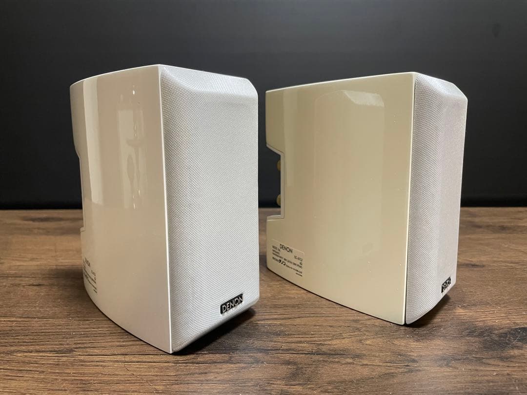 DENON スピーカー 2台セット ホワイト SC-A7L2