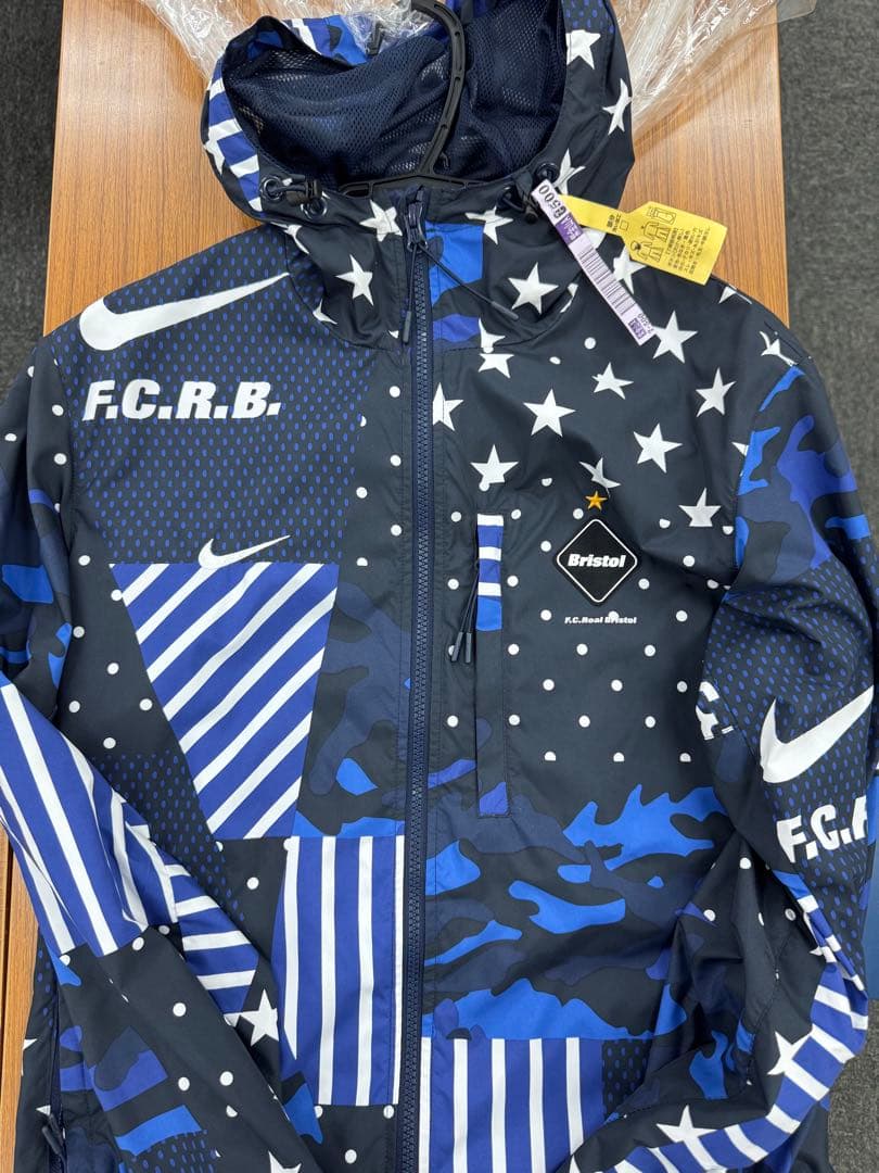 ジャケット・アウター FCRB F.C.REAL BRISTOL WOVEN PRACT JACKET