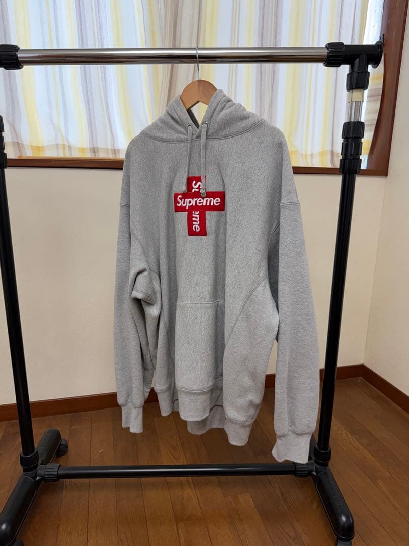 KenKen様　Supreme Cross Box Logo Hooded