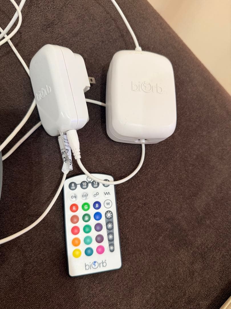 本日限定値下げ‼️biOrb 球形水槽 LEDライト付き 中古