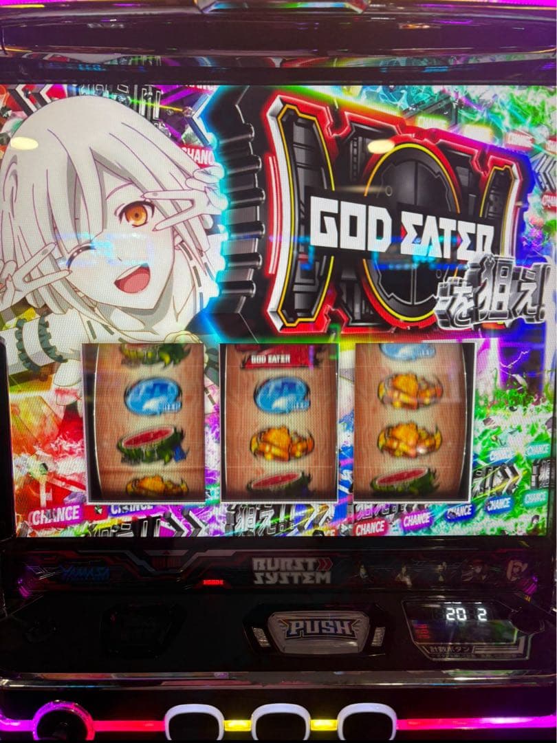 スマスロ ゴッドイーター 実機！ 選べるオプション多数！ 送料無料