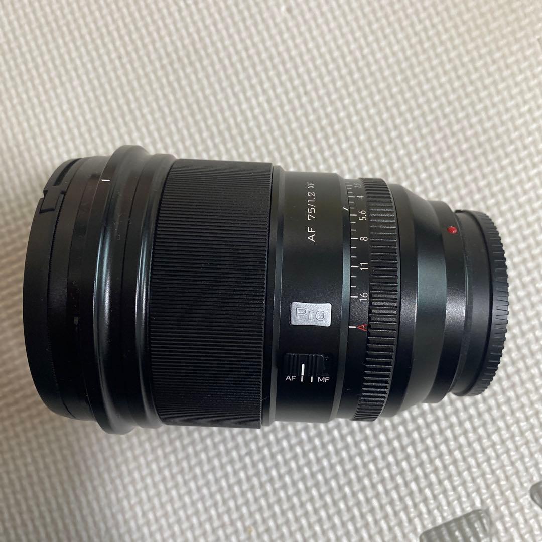 Viltrox AF 75mm F1.2 レンズ 富士フイルム