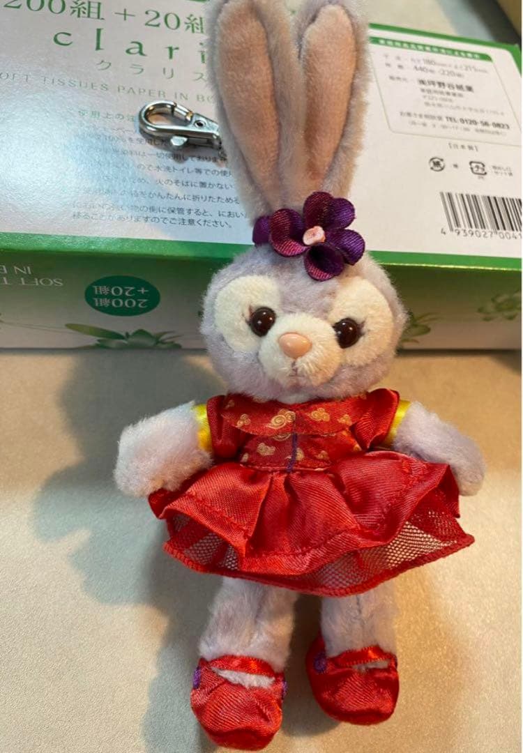 ステラルー 香港 HONGKONG 旧正月 ぬいぐるみバッジ@