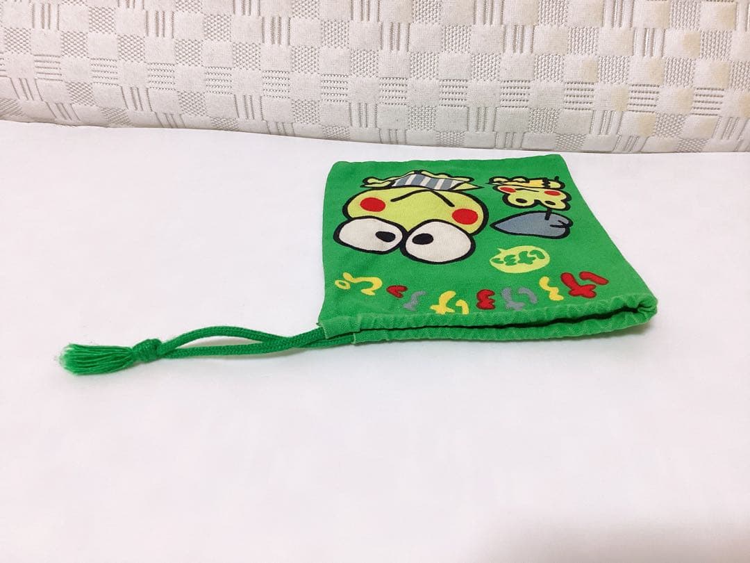 昭和レトロ サンリオ❤︎けろけろけろっぴ❤︎ ハンドタオル&巾着袋セット⭐️特典付き⭐