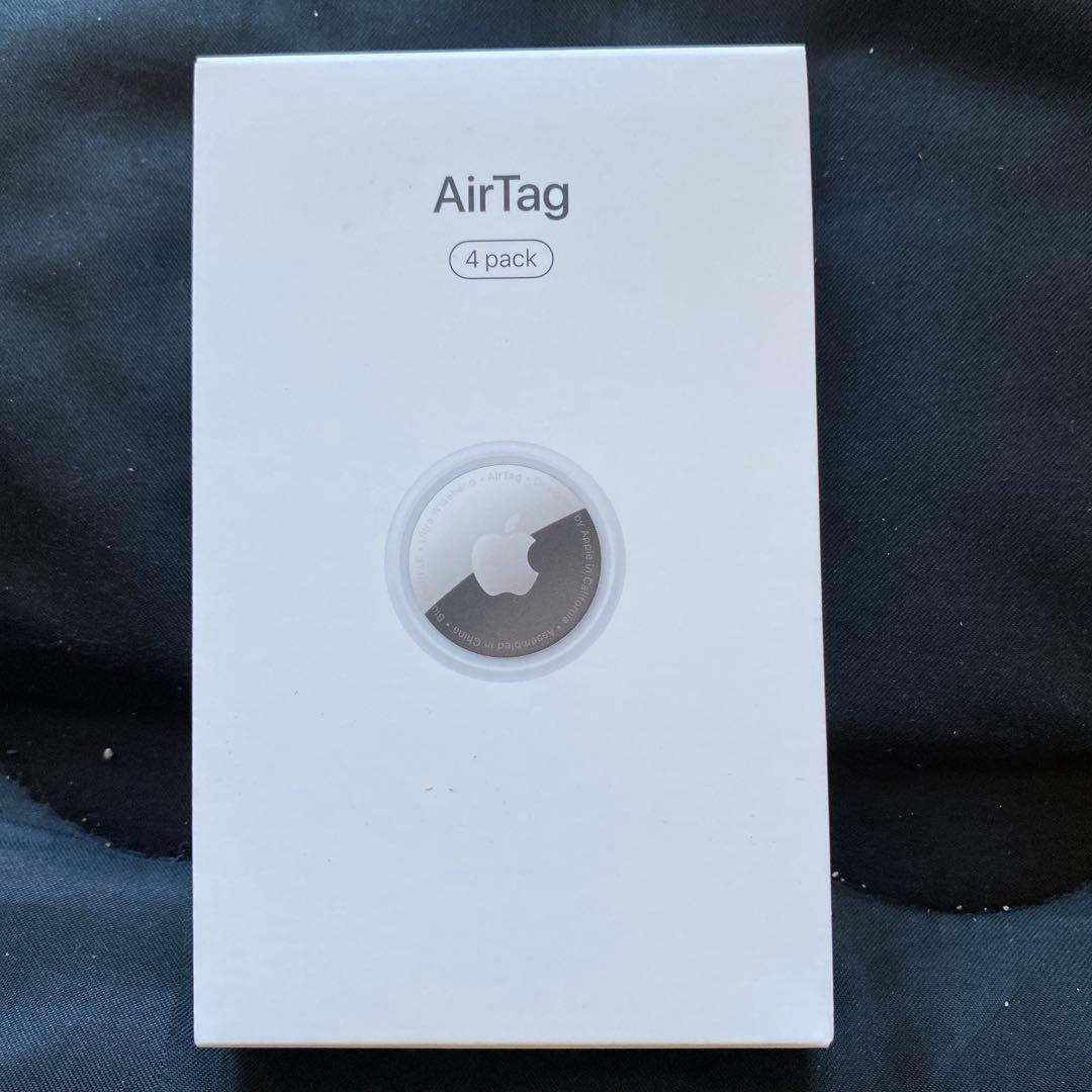 新品 未使用 エアタグ Apple Air Tag 4個