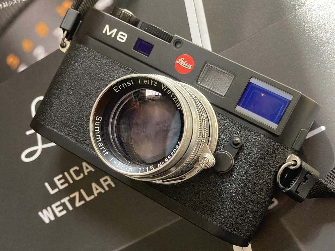 美品　CCDセンサー　Leica M8 + Summarit 50mm