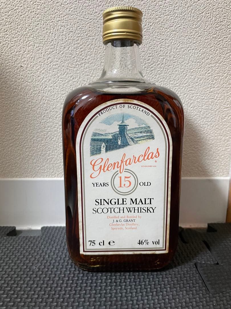 [未開封 1980年代流通]Glenfarclas 15Years Old