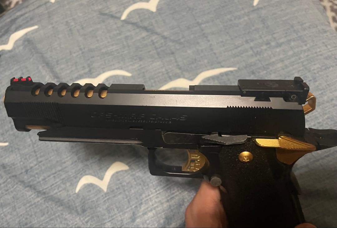 東京マルイ ハイキャパ 5.1 ゴールドマッチ ガスブローバック