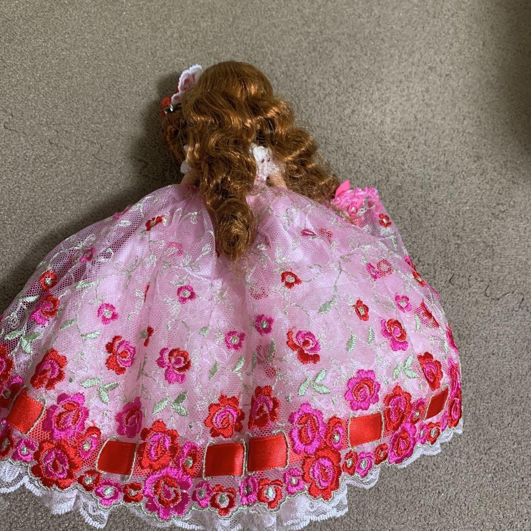 リカちゃん ドール 薔薇ドレス
