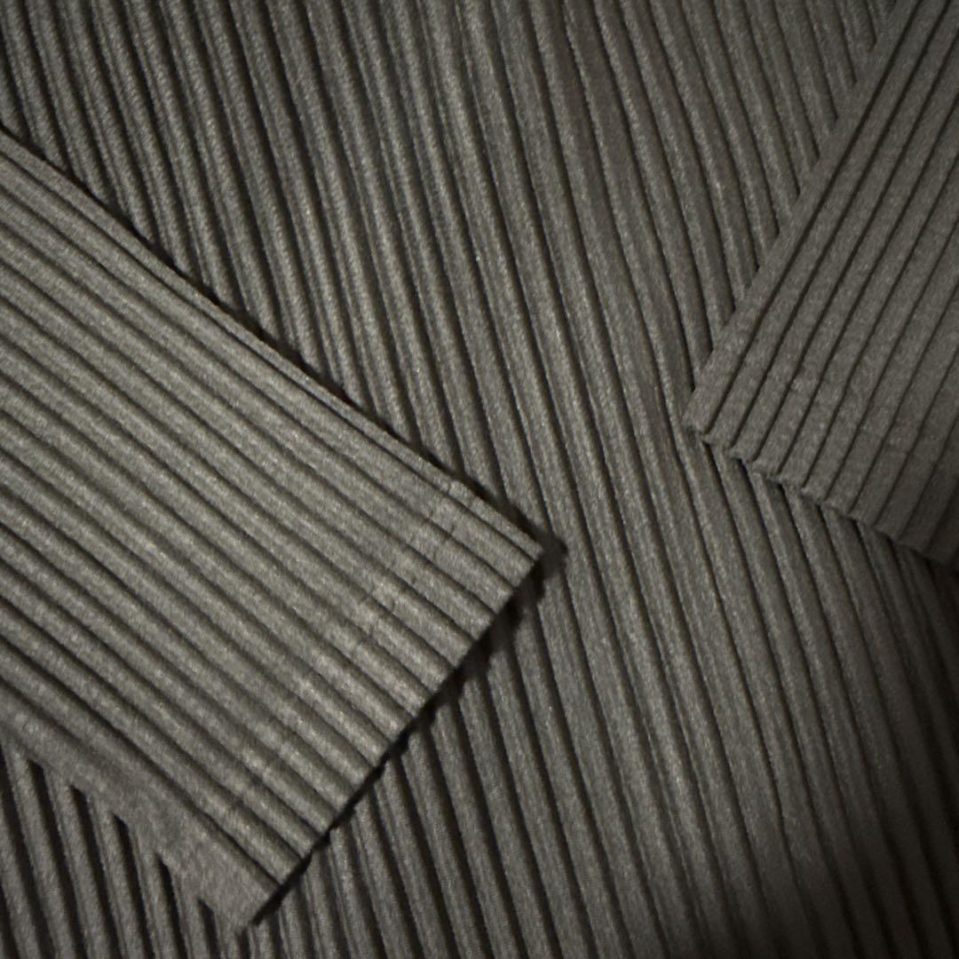 【新品】オムプリッセ BASICS カーディガン 黒 サイズ3