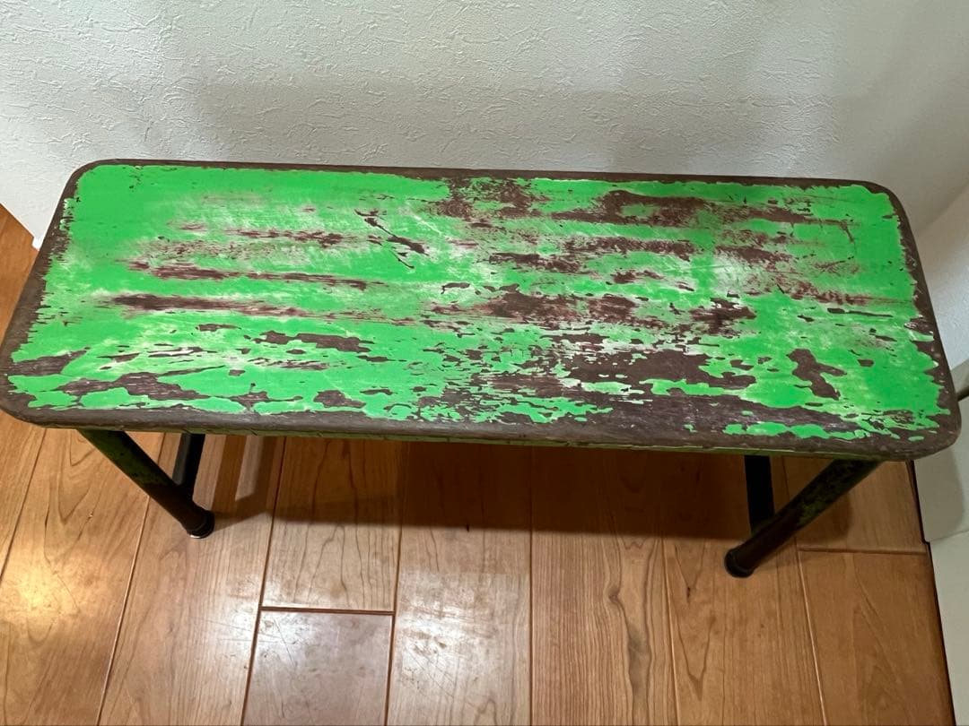 Ｍ*Ｋ様 古道具　シャビー　ベンチ スツール テーブル　レトロ ヴィンテージ　グ