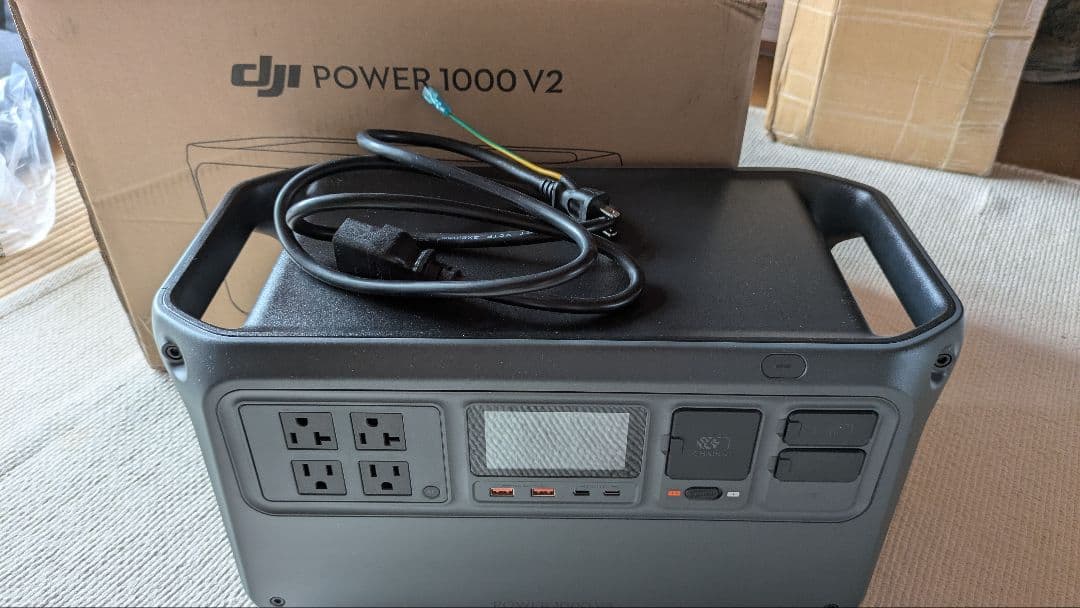 ほぼ新品 DJI POWER1000 V2 1024Wh ポータブル電源