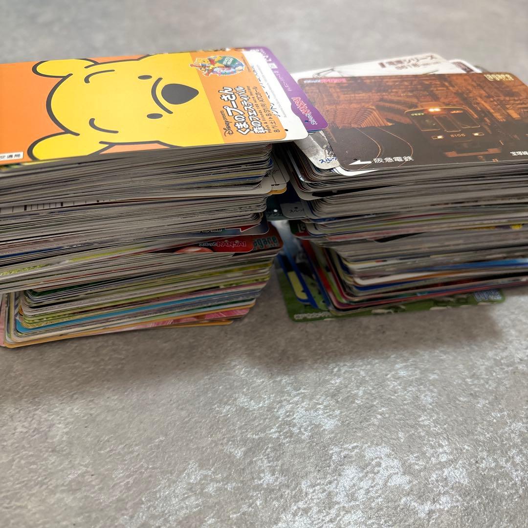 レトロ　レア　交通系カード　中古　大量まとめ売り　約650枚