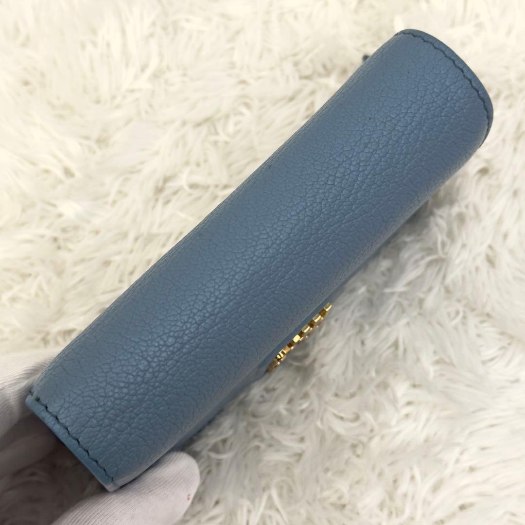 美品⭐️現行 RFID内蔵 MIUMIU ミュウミュウ 財布 マドラス ICチップ