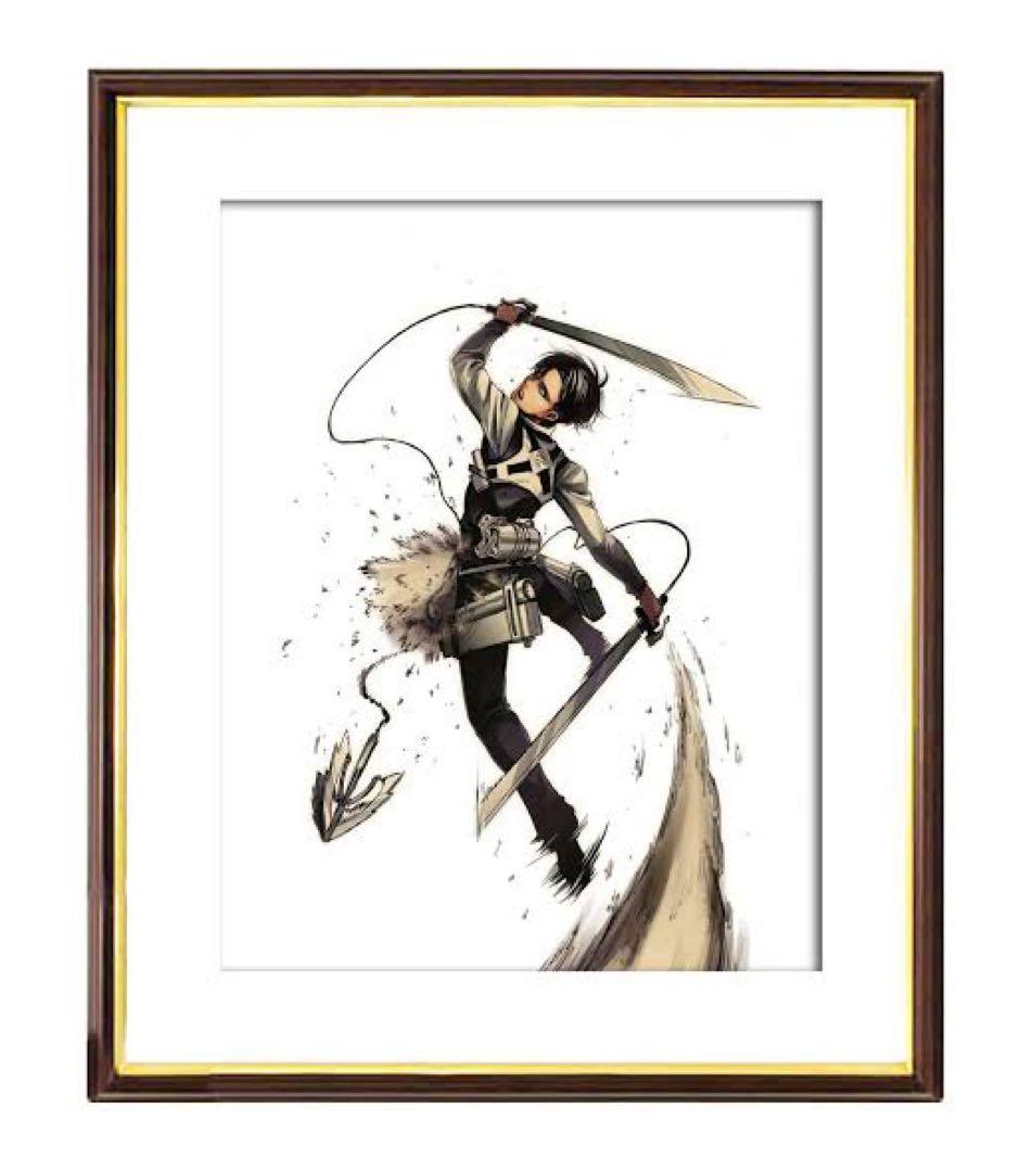 進撃の巨人 巨人展FINAL 複製原画 リヴァイ