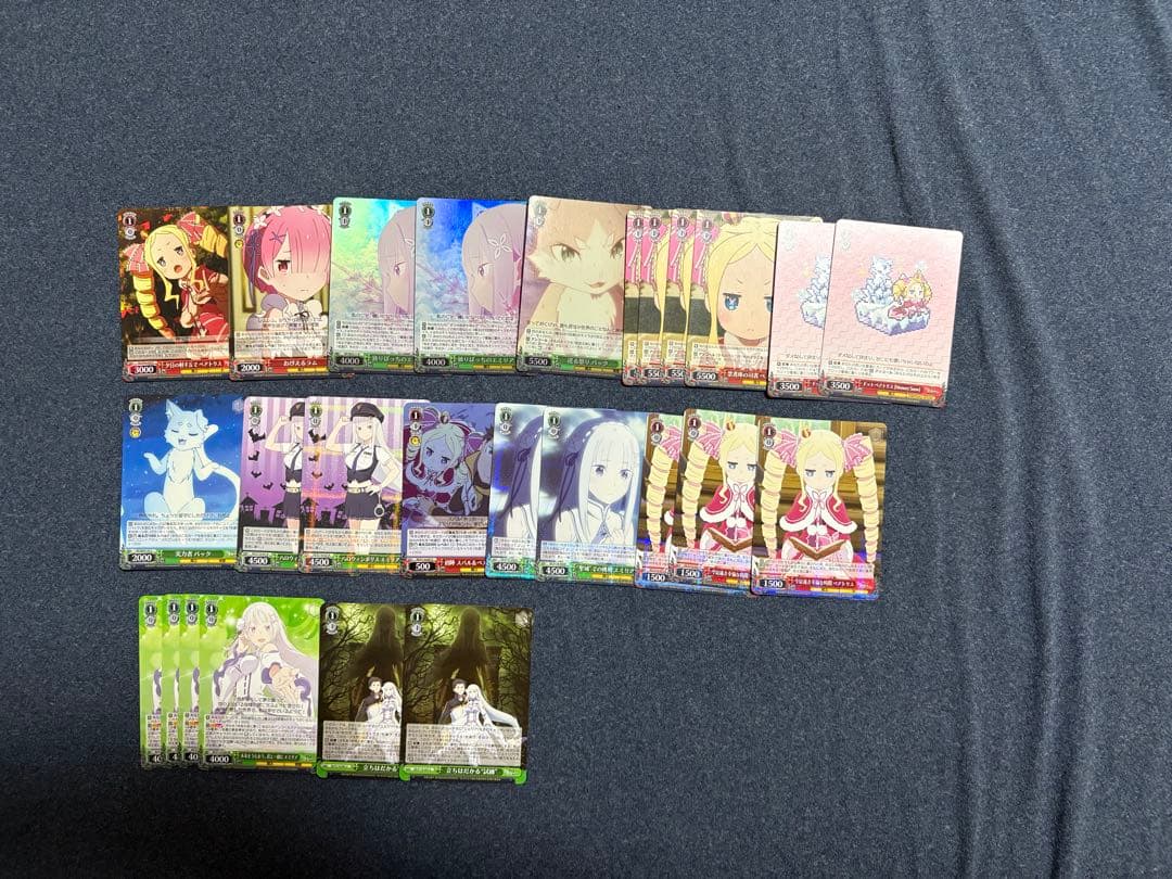 ヴァイス リゼロ 8門　デッキ　パーツセット　最終値下げ