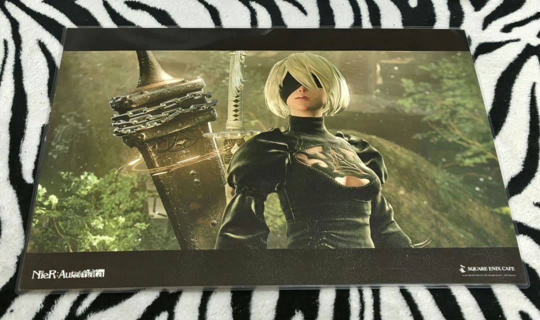 NieR:Automata スクエニカフェ ランチョンマット ３種① ラミネート
