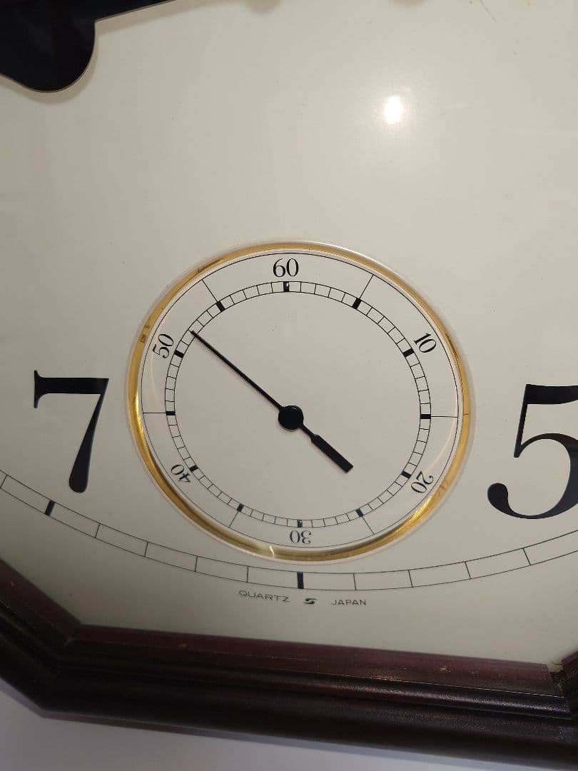 【特大】SEIKO セイコー 壁掛け時計 QUARTZ JAPAN KS421B