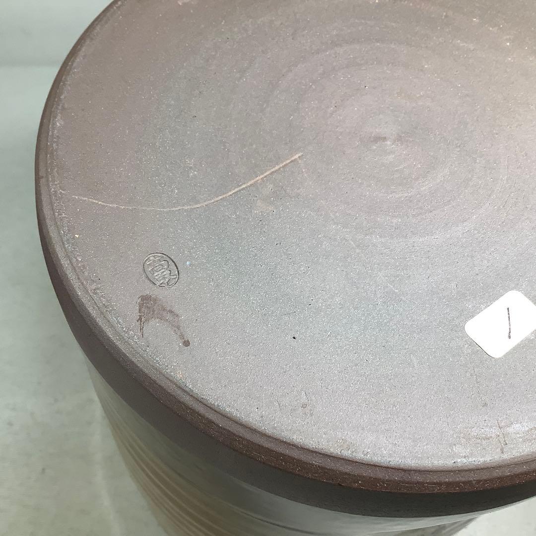 高取焼　高取一重口水指　13代　高取八仙　茶道具　送料無料