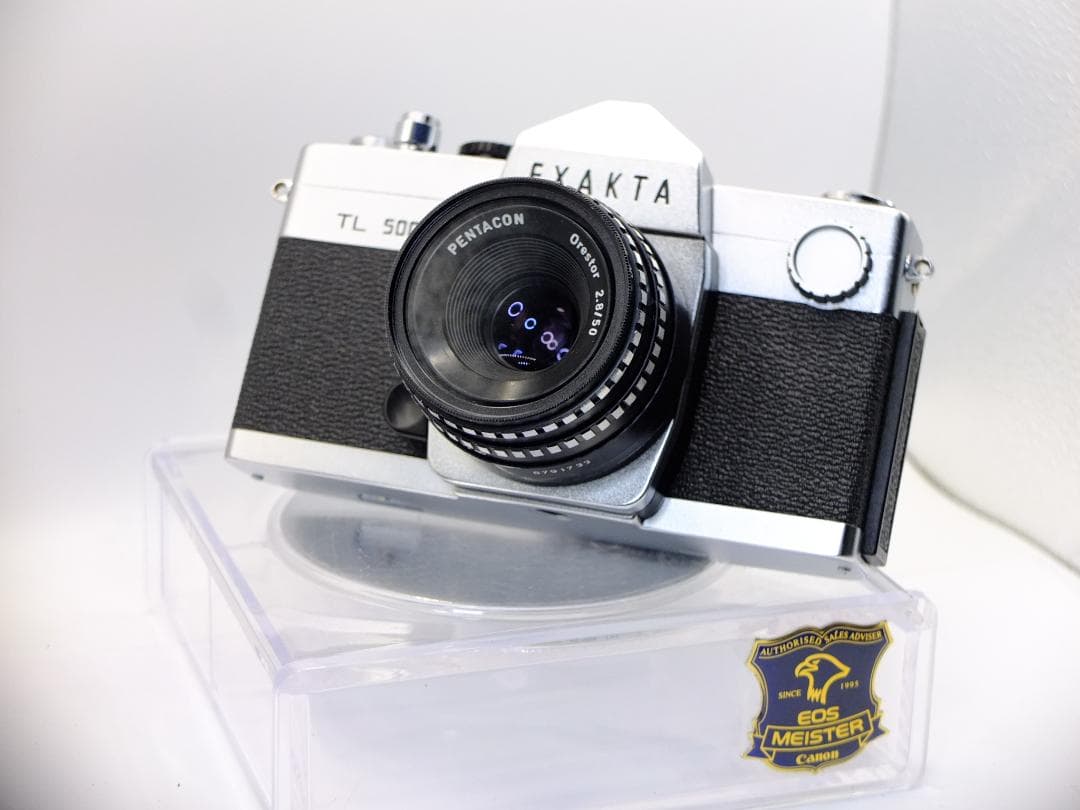 【実写確認整備品】EXAKTA TL500／Orestor50mmf2.8付