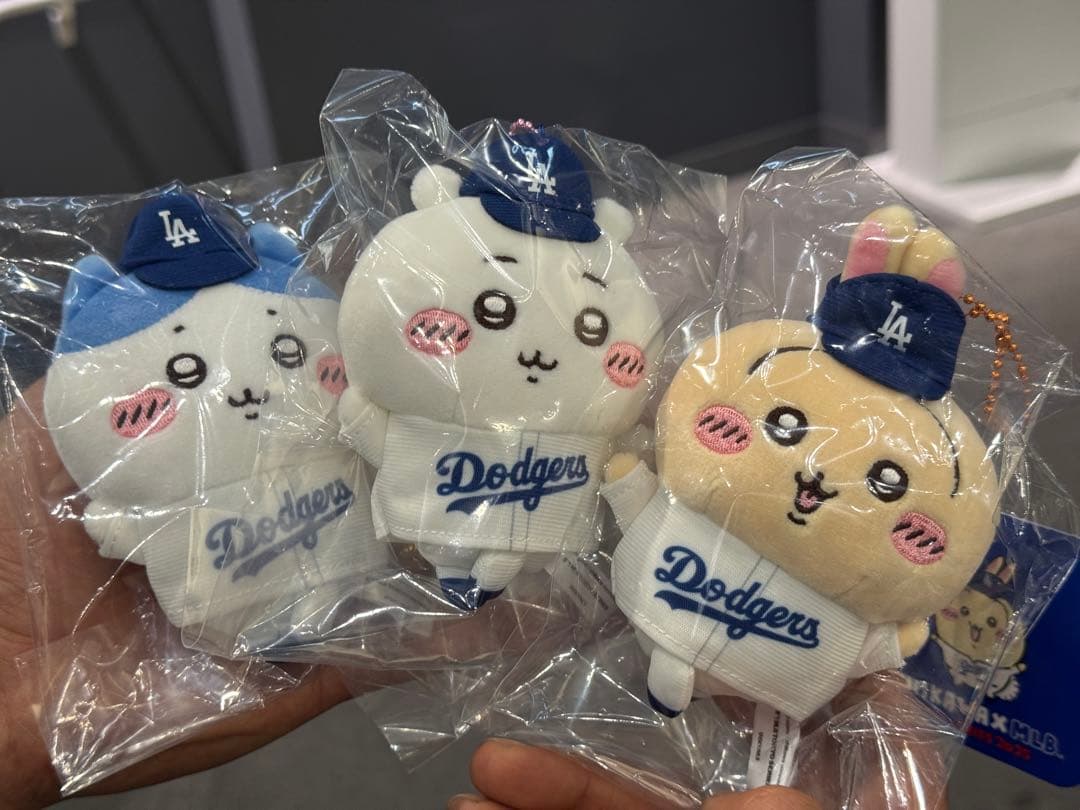 ちいかわ MLB ドジャース マスコット 3点セット
