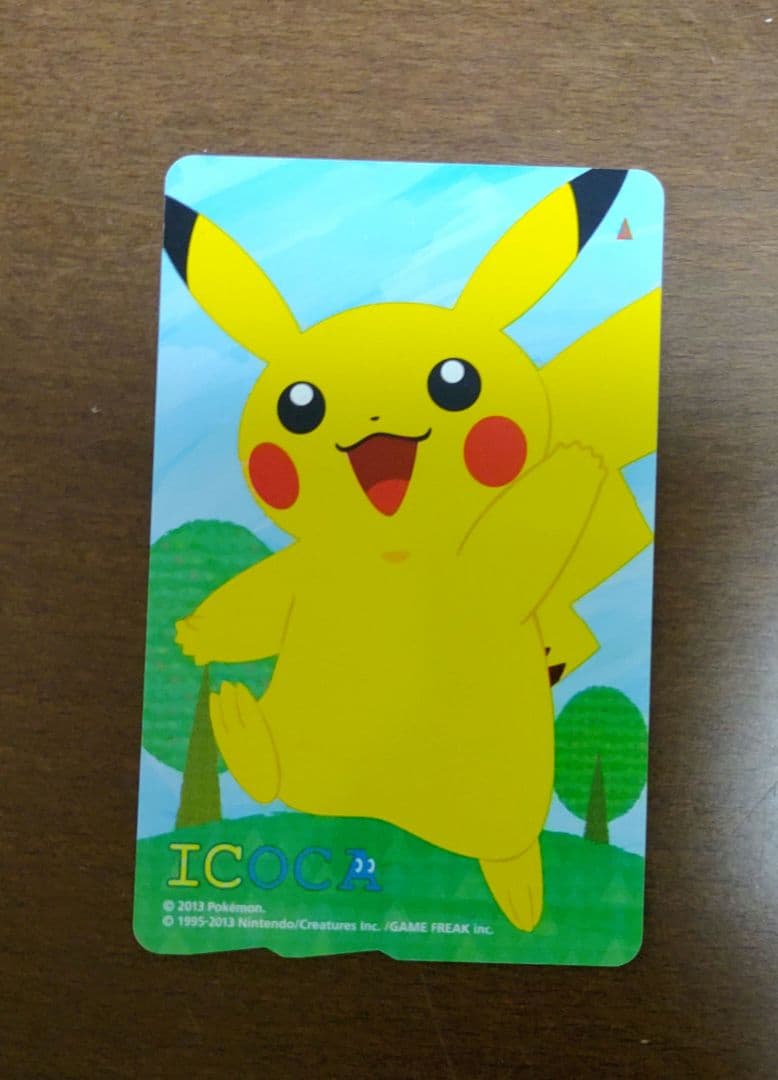ポケモン ピカチュウ 限定 交通系カード ICOCA イコカ