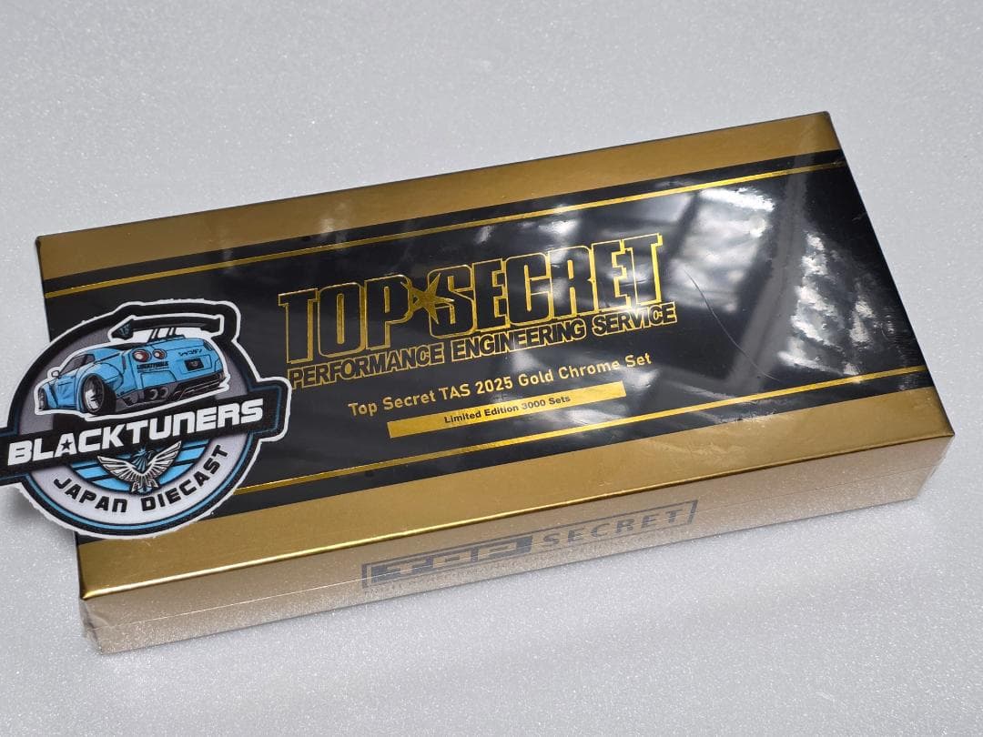東京オートサロン2025 限定 miniGT ゴールドクロムトップシークレット