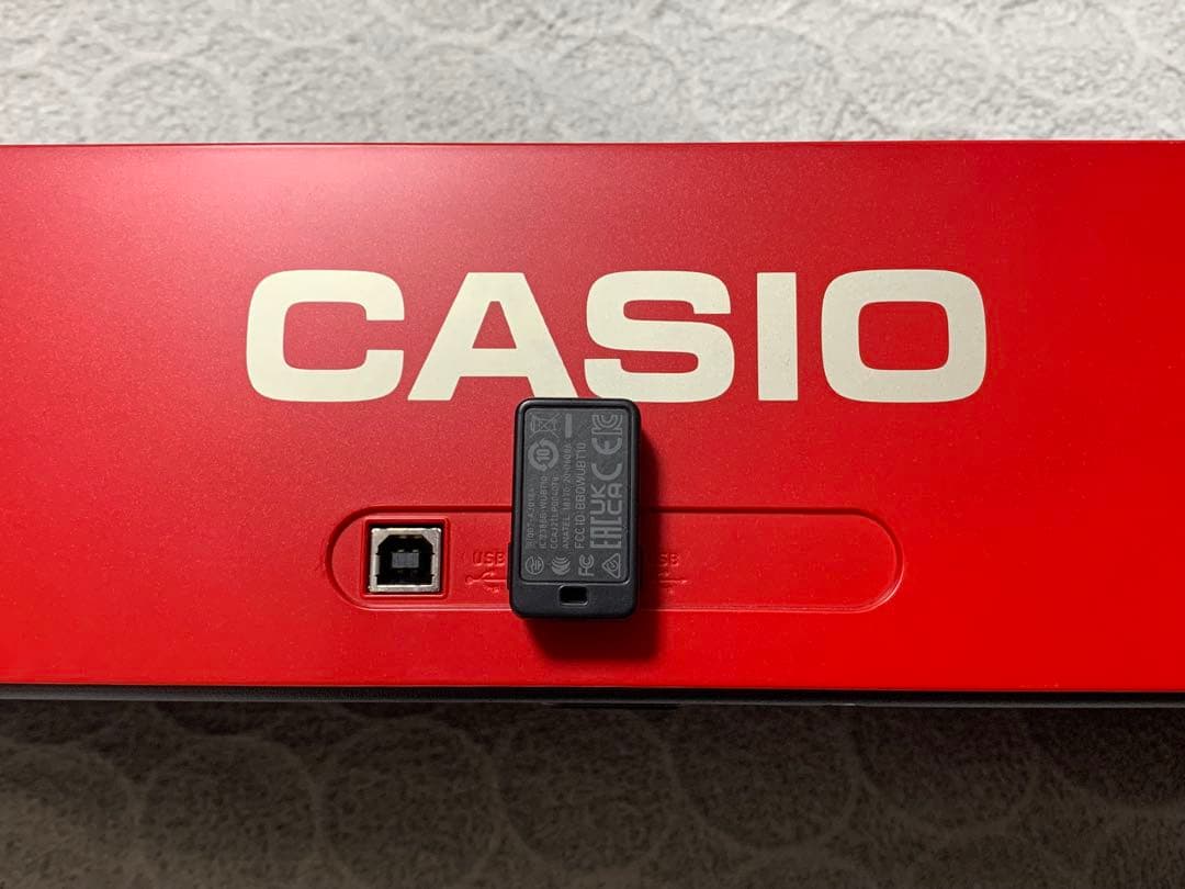 【美品】CASIO「Privia」88鍵電子ピアノ PX-S1100 レッド