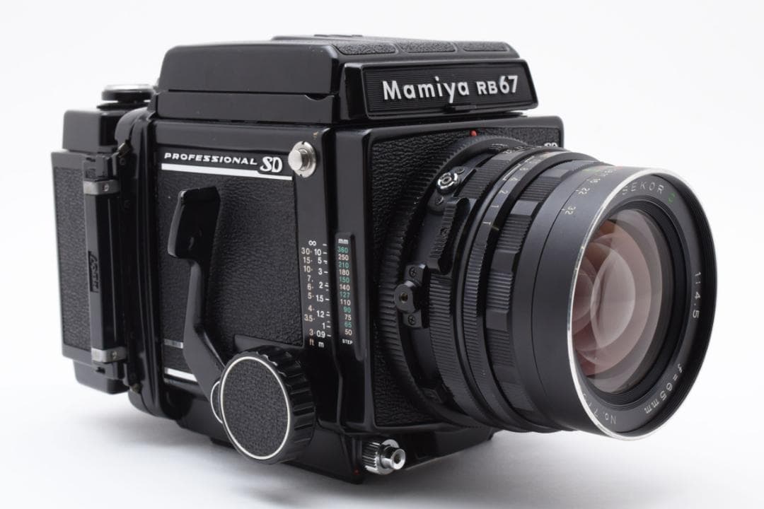 ★極美品★マミヤRB67PROSDファインダー・レンズ・中間リング付属#1036