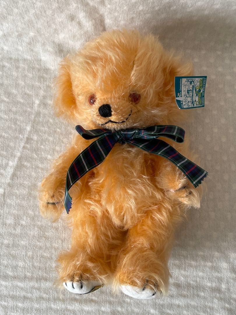 〈Merrythought 〉テディベア　チーキーオレンジアイズ　小田急ハルク