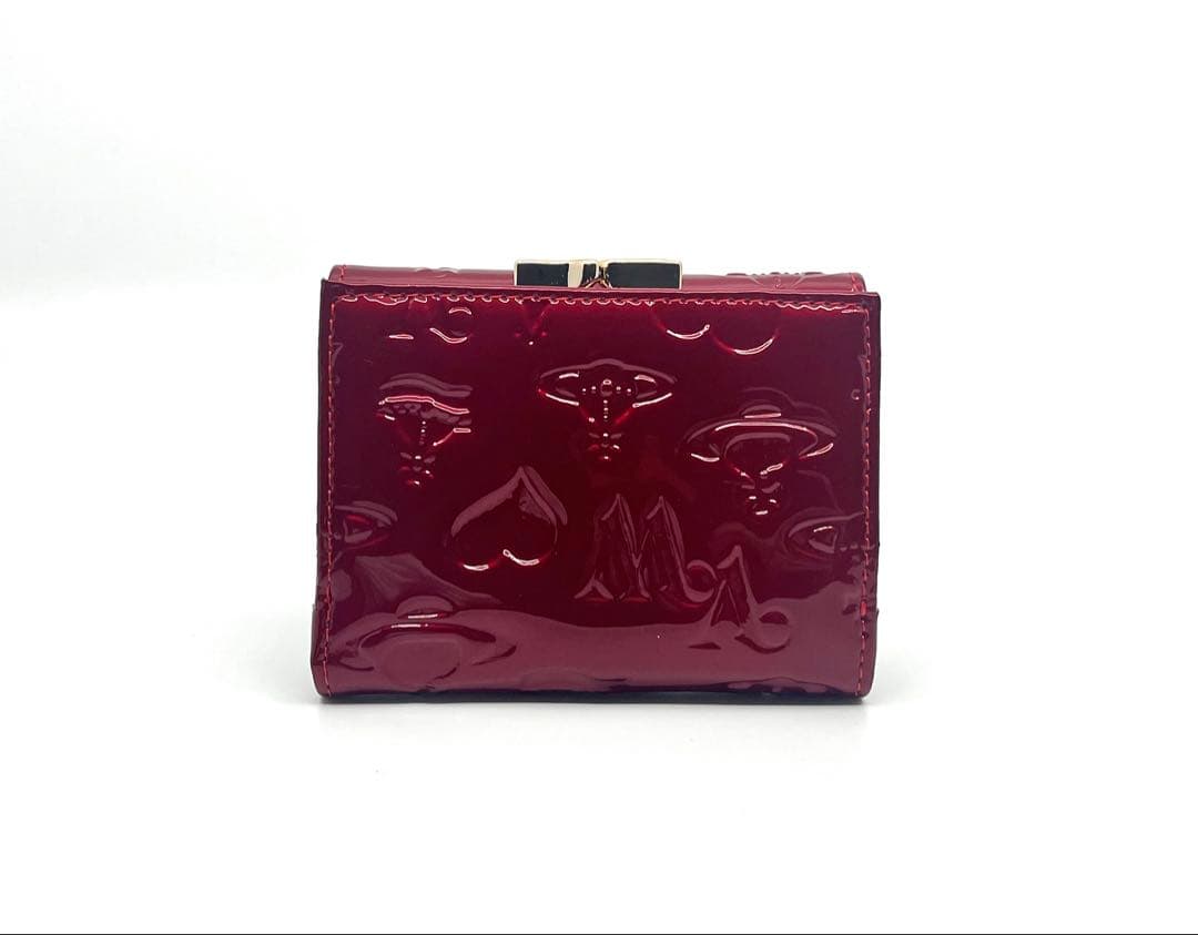 【新品・未使用】Vivienne Westwood 三つ折り財布 レッド